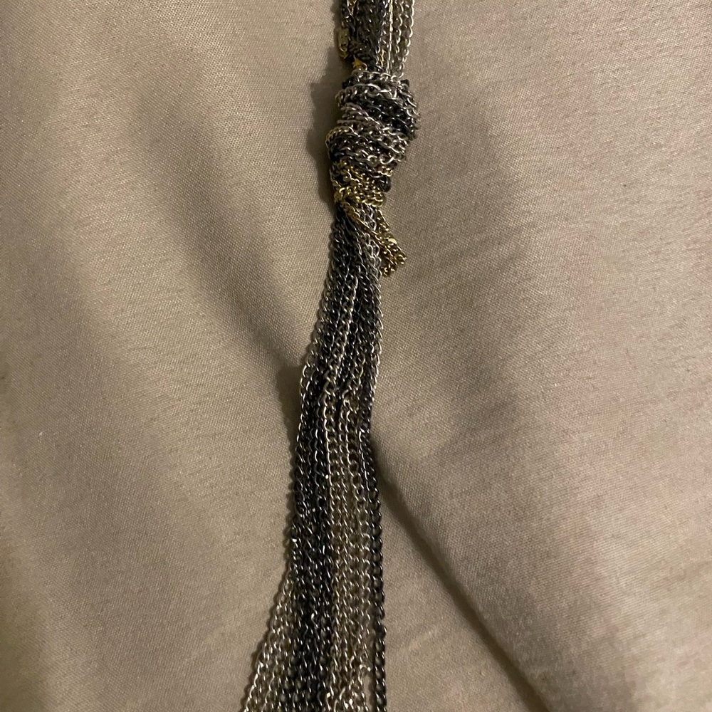 NEVER WORN Loft knotted long necklace
